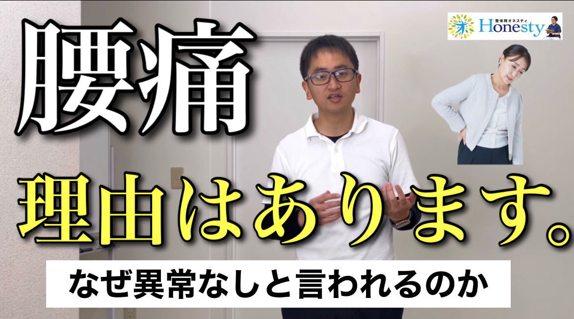 病院で異常なしと言われたのに腰痛が続く理由｜大和市の整体師の視点で解説